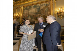 Vice-President of Heydar Aliyev Foundation Leyla Aliyeva attended Flagship Climate Dialogue in London