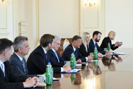 President Ilham Aliyev received Croatian parliamentary delegation