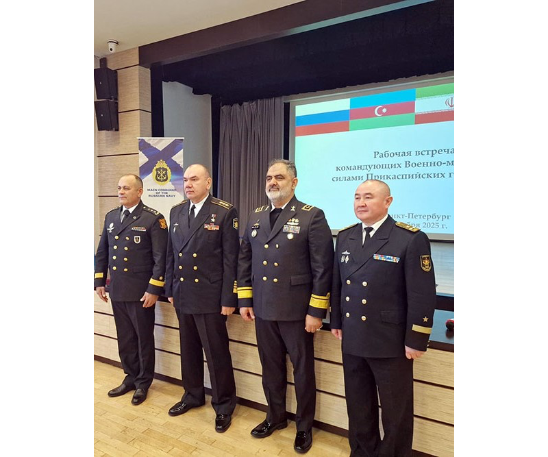 Navy Commanders of the Caspian Sea Littoral States convene