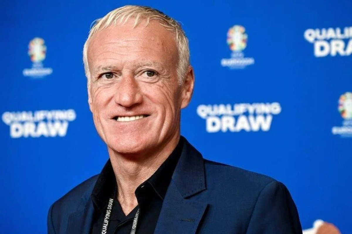 Head coach of the French football team Didier Deschamps