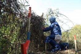 Controlled fragmentation MON-50 booby trap mine was discovered in Khojavand-PHOTO 