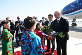 President of Azerbaijan Ilham Aliyev arrived in Tajikistan-PHOTO 