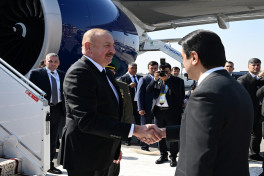 President of Azerbaijan Ilham Aliyev arrived in Tajikistan-PHOTO 