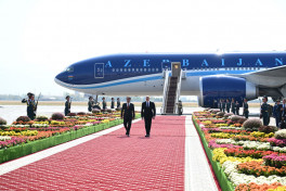 President of Azerbaijan Ilham Aliyev arrived in Tajikistan-PHOTO 