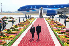 President of Azerbaijan Ilham Aliyev arrived in Tajikistan-PHOTO 
