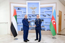 Azerbaijani and UAE Air Force Commanders meet-VIDEO 