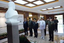 Delegation from Supreme National Defense University of Iran visits Azerbaijan-VIDEO 