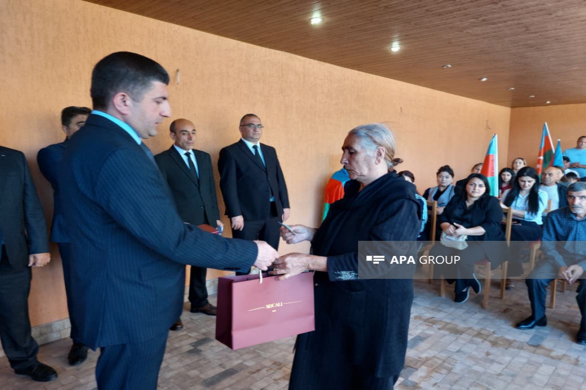 Azerbaijan relocates another group of families to Khojaly