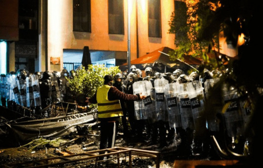 Number of people detained in connection with riots in Tbilisi rises to 45
