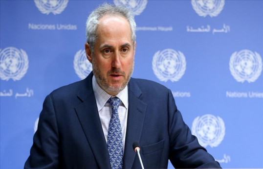 UN Secretary-General's spokesman Stephane Dujarric