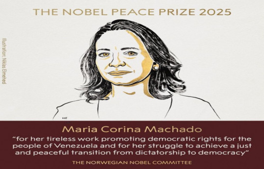 María Corina Machado wins Nobel Peace Prize