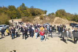 Participants of international conference on missing persons visited mass grave in Aghdara -PHOTO -VIDEO -UPDATED-1 