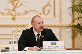 President Ilham Aliyev addressed limited-format meeting of CIS Heads of State Council in Dushanbe -UPDATED-1 