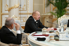 President Ilham Aliyev addressed limited-format meeting of CIS Heads of State Council in Dushanbe -UPDATED-1 