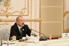 President Ilham Aliyev addressed limited-format meeting of CIS Heads of State Council in Dushanbe -UPDATED-1 