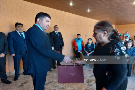 Azerbaijan relocates another group of families to Khojaly's Ballija and Tazabina villages-UPDATED -PHOTO 