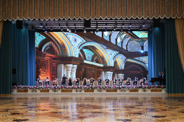 President Ilham Aliyev attended official banquet in honor of CIS heads of state in Dushanbe