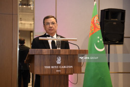 Baku hosts official reception marking Turkmenistan’s National Day