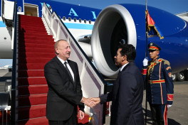 President Ilham Aliyev pays working visit to Egypt, will attend Middle East Peace Summit