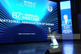 Baku hosts 67th Annual Meeting of International Association of Judges-PHOTO 