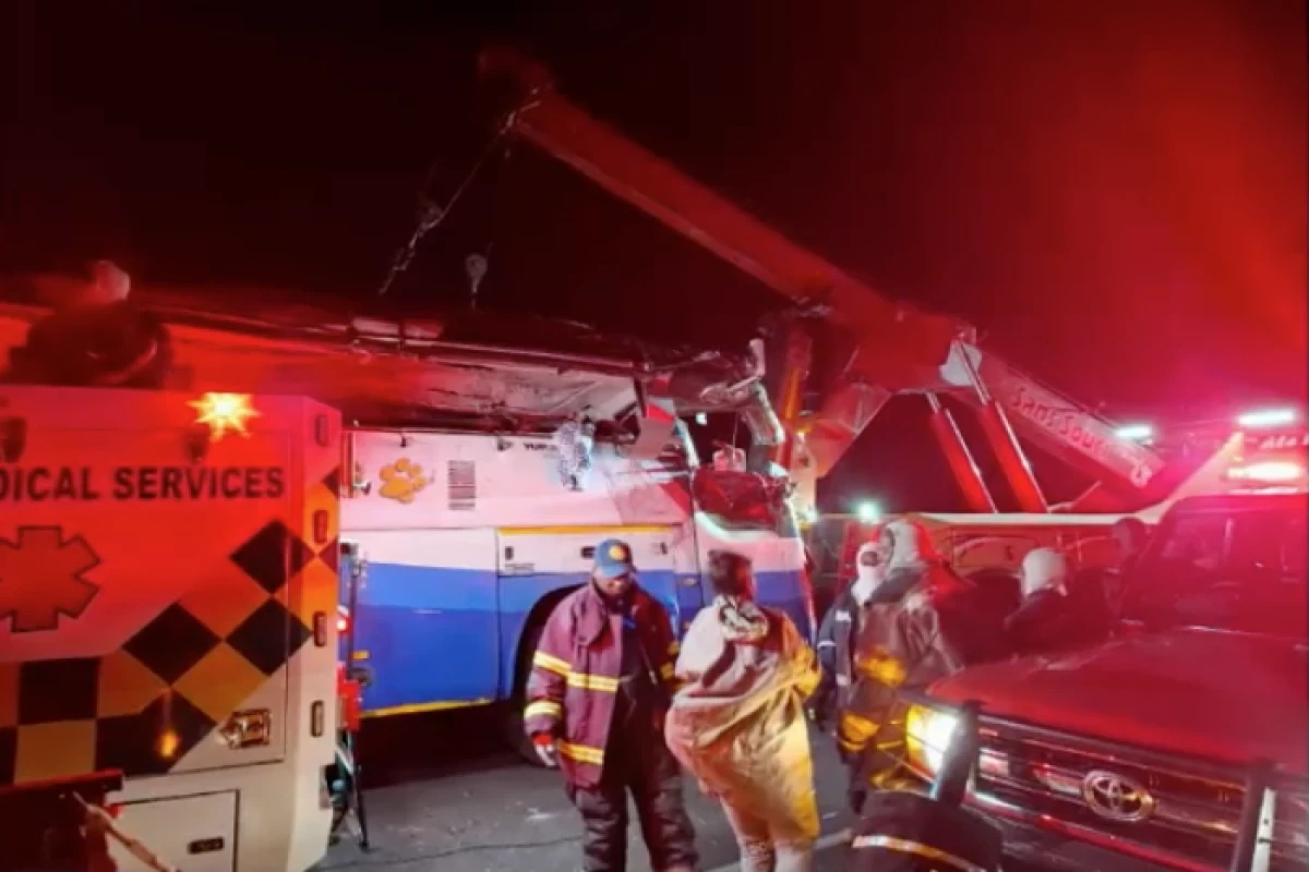 40 killed in bus accident in South Africa