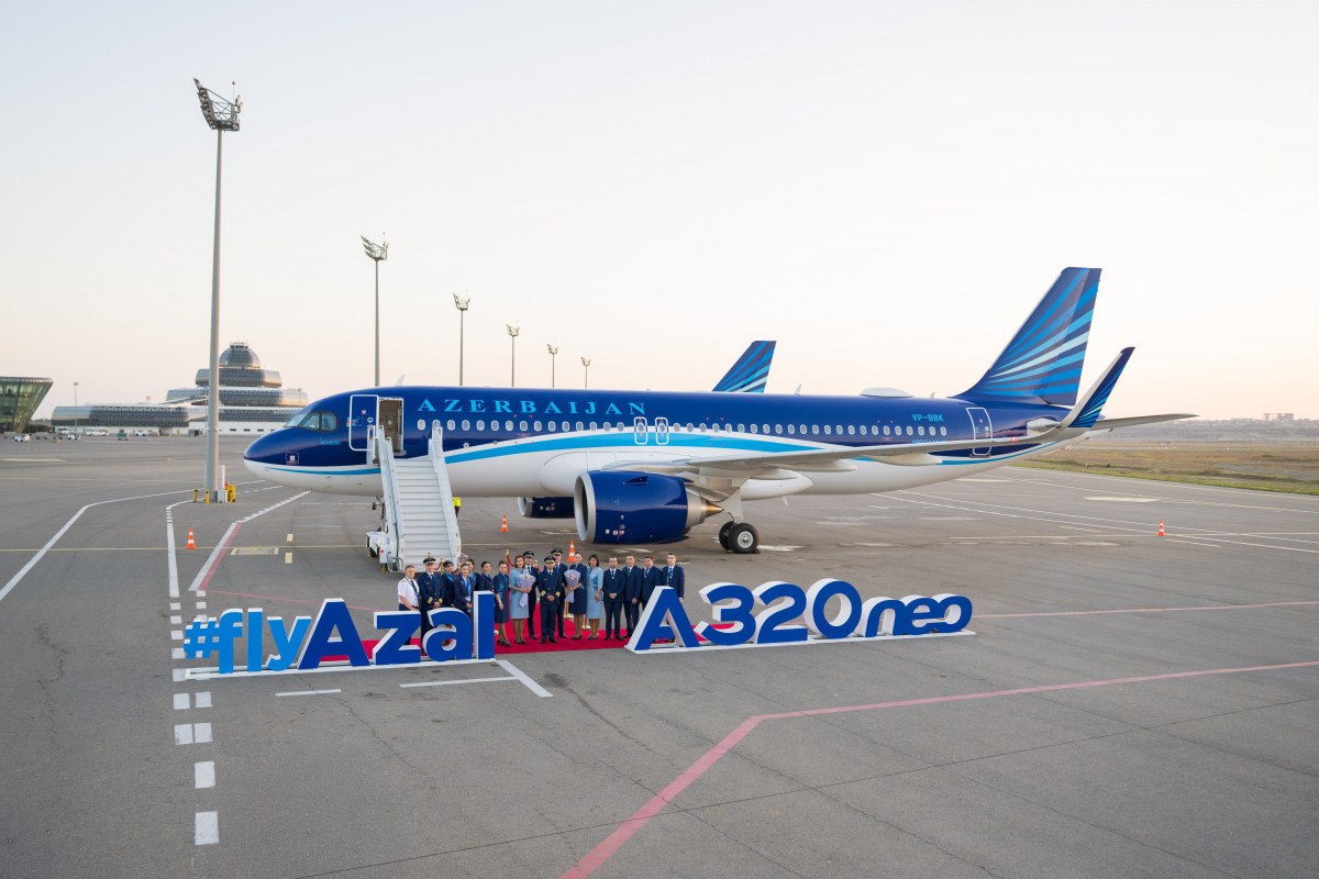 AZAL continues fleet renewal: second new Airbus A320neo arrives in Baku this year