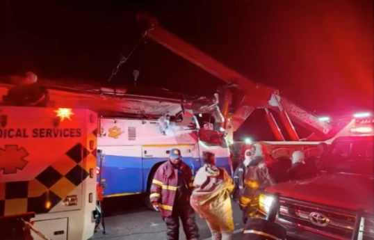40 killed in bus accident in South Africa
