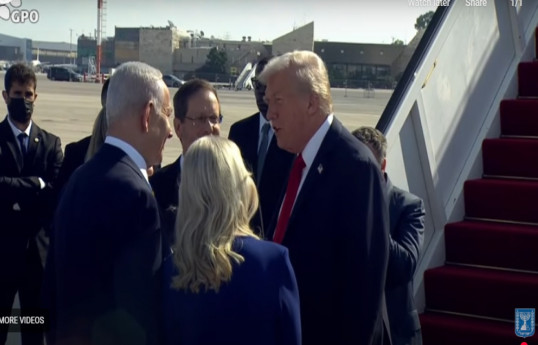 US President arrives in Israel to meet Israeli hostages’ families and address parliament