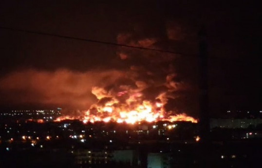 Ukraine strikes several Russian energy facilities and oil bases