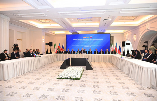 Baku hosted trilateral meeting between Azerbaijan, Russia and Iran-UPDATED 