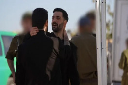 Freed Israeli hostages meet with their families-PHOTO 