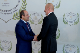 President of Azerbaijan Ilham Aliyev participates in Middle East Peace Summit-VIDEO -UPDATED-4 
