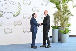 President of Azerbaijan Ilham Aliyev participates in Middle East Peace Summit-VIDEO -UPDATED-4 