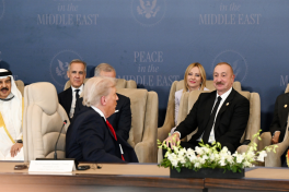 President of Azerbaijan Ilham Aliyev participates in Middle East Peace Summit-VIDEO -UPDATED-4 