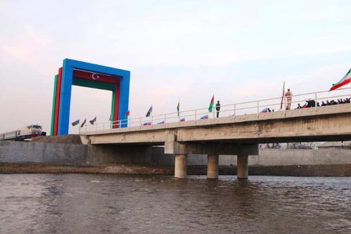 Delegations of Azerbaijan, Iran and Russia jointly inspected Astarachay Bridge