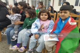 28 families relocated to Tazabina village in Khojaly receive keys to their new homes -PHOTO -UPDATED 