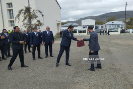 28 families relocated to Tazabina village in Khojaly receive keys to their new homes -PHOTO -UPDATED 