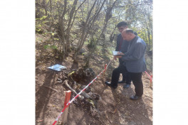 Ombudsman representatives investigated mass grave discovered in Aghdara on-site