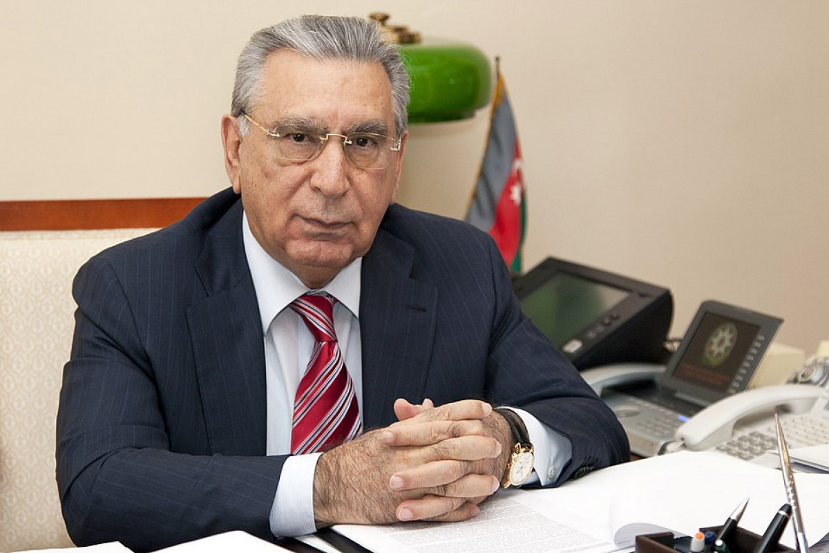 Ramiz Mehdiyev, the former head of the Presidential Administration of Azerbaijan