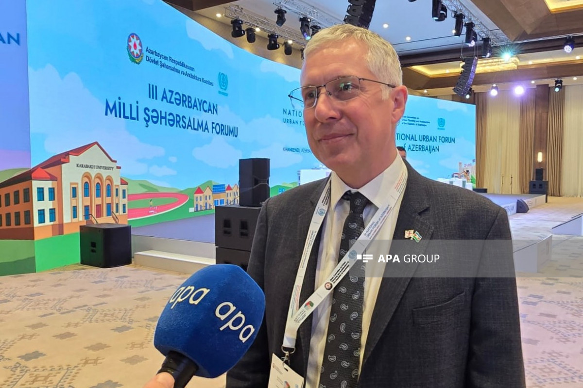 Fergus Auld, the British Ambassador to Azerbaijan