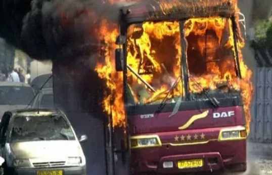 At least 19 dead after bus catches fire in India's Rajasthan