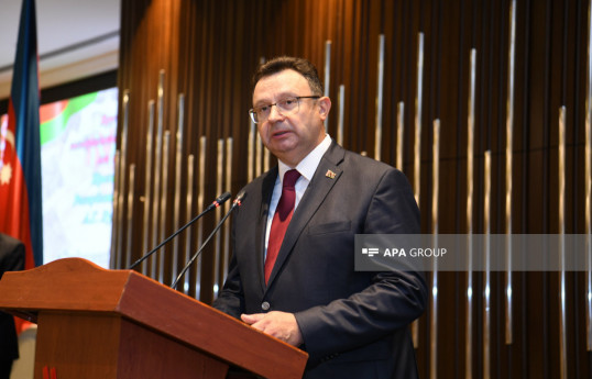Dmitry Pinevich, the Ambassador of the Republic of Belarus to Azerbaijan