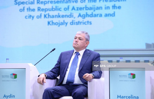 Aydin Karimov, the President's Special Representative in Shusha