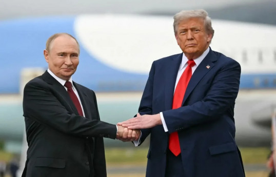 Russian President Vladimir Putin, and US President Donald Trump