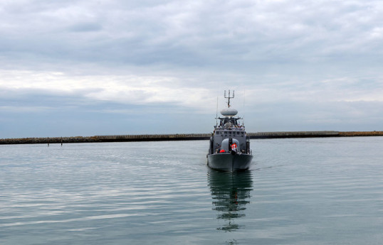 Iranian vessels to participate in AZIREX-2025 joint exercise arrive in Azerbaijan -PHOTO 