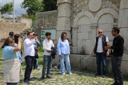 Info tour organized to Azerbaijan's Shusha city-VIDEO 