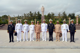 Iranian vessels to participate in AZIREX-2025 joint exercise arrive in Azerbaijan -PHOTO 