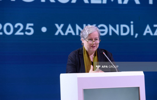 Katja Schafer, regional advisor of the United Nations Human Settlements Programme (UN-Habitat)