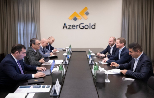 AzerGold management meets with Boston Consulting Group regional director