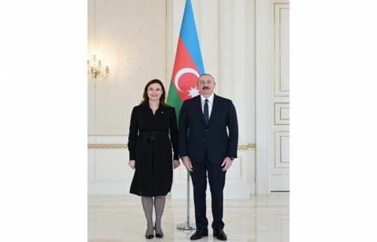 President Ilham Aliyev accepted credentials of newly appointed Head of EU Delegation to Azerbaijan